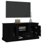 vidaXL Mobile Porta TV Nero 100x35,5x45 cm in Legno Multistrato vidaXL Mobile Porta TV Nero 100x35,5x45 cm in Legno Multistrato