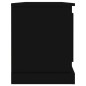 vidaXL Mobile Porta TV Nero 100x35,5x45 cm in Legno Multistrato vidaXL Mobile Porta TV Nero 100x35,5x45 cm in Legno Multistrato