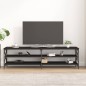 vidaXL Mobile Porta TV Nero 180x40x50 cm in Legno Multistrato vidaXL Mobile Porta TV Nero 180x40x50 cm in Legno Multistrato
