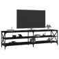 vidaXL Mobile Porta TV Nero 180x40x50 cm in Legno Multistrato vidaXL Mobile Porta TV Nero 180x40x50 cm in Legno Multistrato