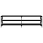 vidaXL Mobile Porta TV Nero 180x40x50 cm in Legno Multistrato vidaXL Mobile Porta TV Nero 180x40x50 cm in Legno Multistrato