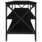 vidaXL Mobile Porta TV Nero 180x40x50 cm in Legno Multistrato vidaXL Mobile Porta TV Nero 180x40x50 cm in Legno Multistrato