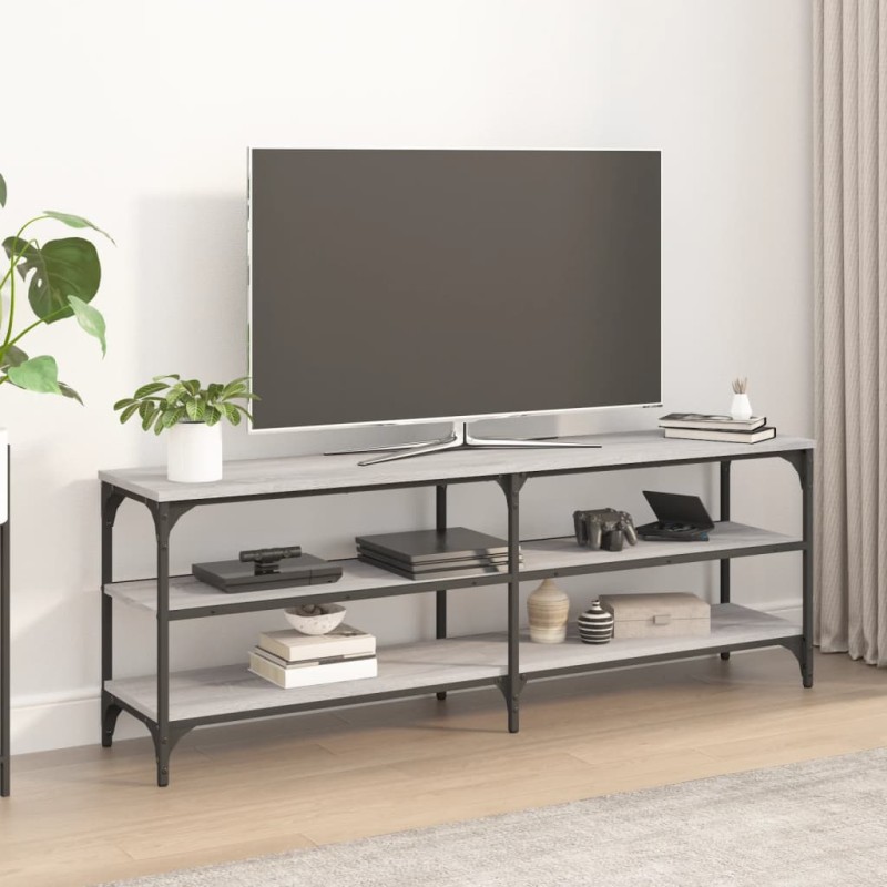 vidaXL Mobile Porta TV Grigio Sonoma 140x30x50 cm in Legno Multistrato vidaXL Mobile Porta TV Grigio Sonoma 140x30x50 cm in Legno Multistrato
