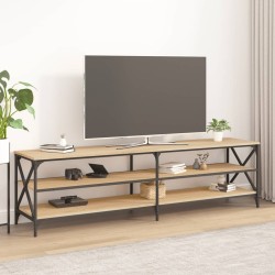 vidaXL Mobile Porta TV Rovere Sonoma 180x40x50 cm in Legno Multistrato