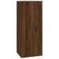vidaXL Set Mobili Porta TV 3 pz Rovere Marrone in Legno Multistrato vidaXL Set Mobili Porta TV 3 pz Rovere Marrone in Legno Multistrato