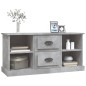vidaXL Mobile Porta TV Grigio Cemento 99,5x35,5x48cm Legno Multistrato vidaXL Mobile Porta TV Grigio Cemento 99,5x35,5x48cm Legno Multistrato