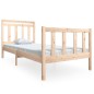 vidaXL Giroletto in Legno Massello 90x190 cm 3FT6 Single vidaXL Giroletto in Legno Massello 90x190 cm 3FT6 Single