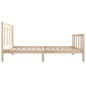 vidaXL Giroletto in Legno Massello 90x190 cm 3FT6 Single vidaXL Giroletto in Legno Massello 90x190 cm 3FT6 Single