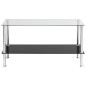 Tavolino da Salotto Trasparente 110x43x60 cm in Vetro Temperato Tavolino da Salotto Trasparente 110x43x60 cm in Vetro Temperato