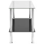 Tavolino da Salotto Trasparente 110x43x60 cm in Vetro Temperato Tavolino da Salotto Trasparente 110x43x60 cm in Vetro Temperato