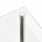 Tavolino da Salotto Trasparente 110x43x60 cm in Vetro Temperato Tavolino da Salotto Trasparente 110x43x60 cm in Vetro Temperato