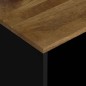 vidaXL Tavolino 40x31x46 cm Legno Massello Mango e Legno Multistrato vidaXL Tavolino 40x31x46 cm Legno Massello Mango e Legno Multistrato
