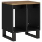 vidaXL Tavolino 40x31x46 cm Legno Massello Mango e Legno Multistrato vidaXL Tavolino 40x31x46 cm Legno Massello Mango e Legno Multistrato