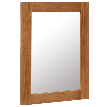 Specchio 40x50 cm in Legno Massello di Rovere