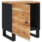 vidaXL Comodino 40x33x46 cm in Legno Massello di Acacia vidaXL Comodino 40x33x46 cm in Legno Massello di Acacia