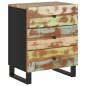 vidaXL Comodino 50x33x62cm Legno Massello Recupero e Legno Multistrato