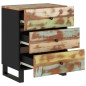 vidaXL Comodino 50x33x62cm Legno Massello Recupero e Legno Multistrato