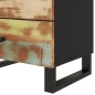 vidaXL Comodino 50x33x62cm Legno Massello Recupero e Legno Multistrato