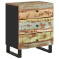 vidaXL Comodino 50x33x62cm Legno Massello Recupero e Legno Multistrato