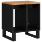 vidaXL Tavolino 40x31x46 cm Legno Massello Acacia e Legno Multistrato vidaXL Tavolino 40x31x46 cm Legno Massello Acacia e Legno Multistrato