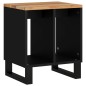 vidaXL Tavolino 40x31x46 cm Legno Massello Acacia e Legno Multistrato vidaXL Tavolino 40x31x46 cm Legno Massello Acacia e Legno Multistrato