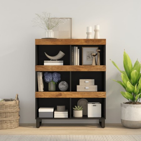 vidaXL Credenza 85x33x107 cm in Legno Massello di Mango
