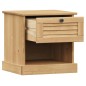 vidaXL Comodino VIGO 42x35x42 cm in Legno Massello di Pino vidaXL Comodino VIGO 42x35x42 cm in Legno Massello di Pino