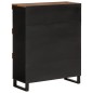 vidaXL Credenza 85x33x107 cm in Legno Massello di Acacia