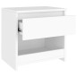 vidaXL Comodini 2 pz Bianco 40x30x39 cm in Legno Ingegnerizzato vidaXL Comodini 2 pz Bianco 40x30x39 cm in Legno Ingegnerizzato