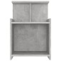 vidaXL Comodino Grigio Cemento 40x35x60 cm in Truciolato vidaXL Comodino Grigio Cemento 40x35x60 cm in Truciolato