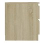 vidaXL Comodino Rovere Sonoma 50x39x43,5 cm in Truciolato vidaXL Comodino Rovere Sonoma 50x39x43,5 cm in Truciolato
