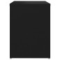 vidaXL Comodino Nero 40x30x40 cm in Truciolato vidaXL Comodino Nero 40x30x40 cm in Truciolato