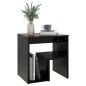 vidaXL Comodino Nero 40x30x40 cm in Truciolato vidaXL Comodino Nero 40x30x40 cm in Truciolato