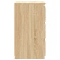 vidaXL Comodino in Rovere Sonoma 40x35x60 cm in Truciolato vidaXL Comodino in Rovere Sonoma 40x35x60 cm in Truciolato