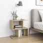 vidaXL Comodino Rovere Sonoma 50x30x51,5 cm in Truciolato