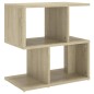 vidaXL Comodino Rovere Sonoma 50x30x51,5 cm in Truciolato
