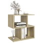 vidaXL Comodino Rovere Sonoma 50x30x51,5 cm in Truciolato