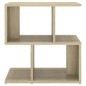 vidaXL Comodino Rovere Sonoma 50x30x51,5 cm in Truciolato