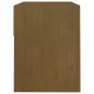 vidaXL Comodino 40x31x40 cm Marrone Miele Legno Massello di Pino vidaXL Comodino 40x31x40 cm Marrone Miele Legno Massello di Pino
