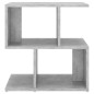 vidaXL Comodini 2 pz Grigio Cemento 50x30x51,5 cm in Truciolato