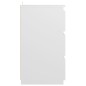 vidaXL Comodini 2 pz Bianco Lucido 40x35x62,5 cm in Truciolato vidaXL Comodini 2 pz Bianco Lucido 40x35x62,5 cm in Truciolato