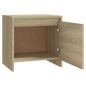 vidaXL Comodino Rovere Sonoma 45x34x44,5 cm in Truciolato vidaXL Comodino Rovere Sonoma 45x34x44,5 cm in Truciolato