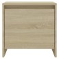 vidaXL Comodino Rovere Sonoma 45x34x44,5 cm in Truciolato vidaXL Comodino Rovere Sonoma 45x34x44,5 cm in Truciolato