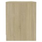 vidaXL Comodino Rovere Sonoma 45x34x44,5 cm in Truciolato vidaXL Comodino Rovere Sonoma 45x34x44,5 cm in Truciolato