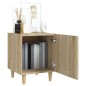 vidaXL Comodini 2 pz Rovere Sonoma in Legno Multistrato vidaXL Comodini 2 pz Rovere Sonoma in Legno Multistrato