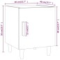 vidaXL Comodini 2 pz Rovere Sonoma in Legno Multistrato vidaXL Comodini 2 pz Rovere Sonoma in Legno Multistrato