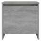 vidaXL Comodino Grigio Sonoma 45x34x44,5 cm in Truciolato vidaXL Comodino Grigio Sonoma 45x34x44,5 cm in Truciolato