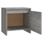 vidaXL Comodino Grigio Sonoma 45x34x44,5 cm in Truciolato vidaXL Comodino Grigio Sonoma 45x34x44,5 cm in Truciolato
