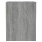 vidaXL Comodino Grigio Sonoma 45x34x44,5 cm in Truciolato vidaXL Comodino Grigio Sonoma 45x34x44,5 cm in Truciolato