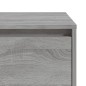 vidaXL Comodino Grigio Sonoma 45x34x44,5 cm in Truciolato vidaXL Comodino Grigio Sonoma 45x34x44,5 cm in Truciolato